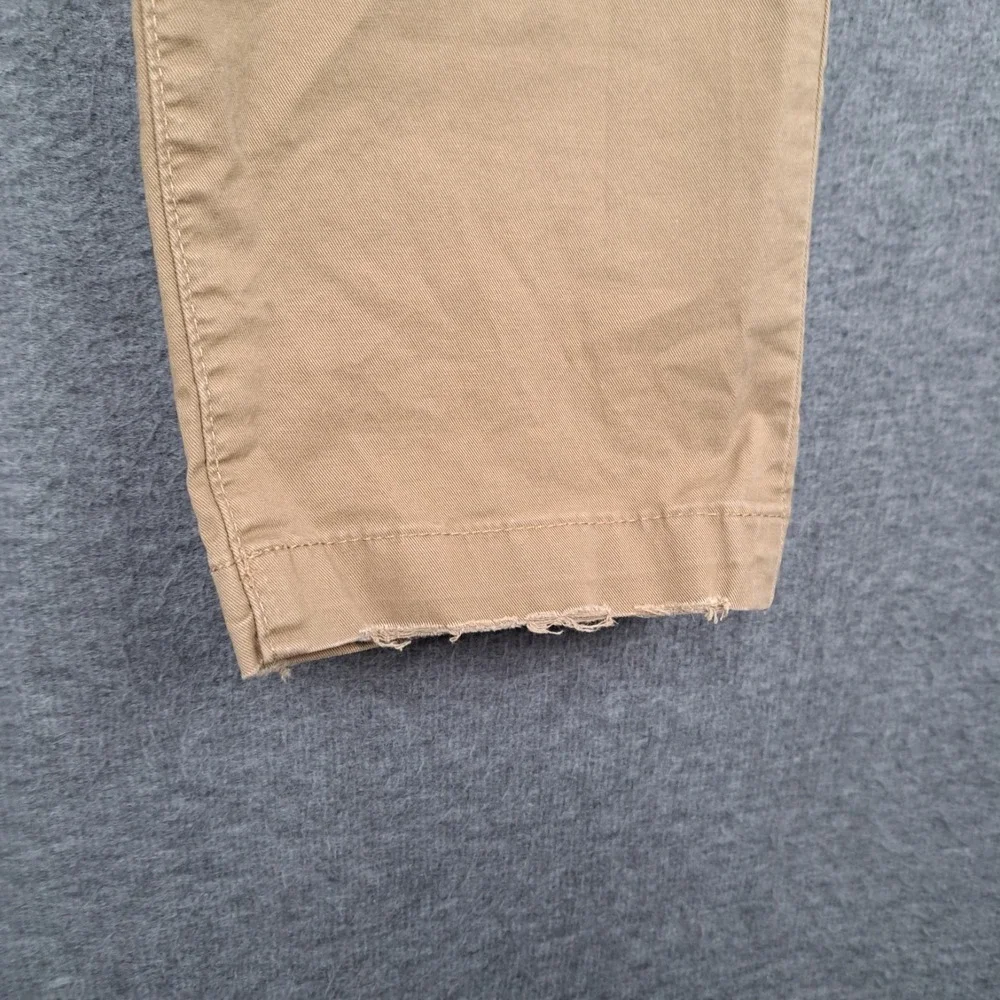 Mens American Eagle 38x31 Slim Lived-In Khakis Pants Flex Beige Brown NWT